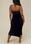 Basic Ribbed Midi Dress