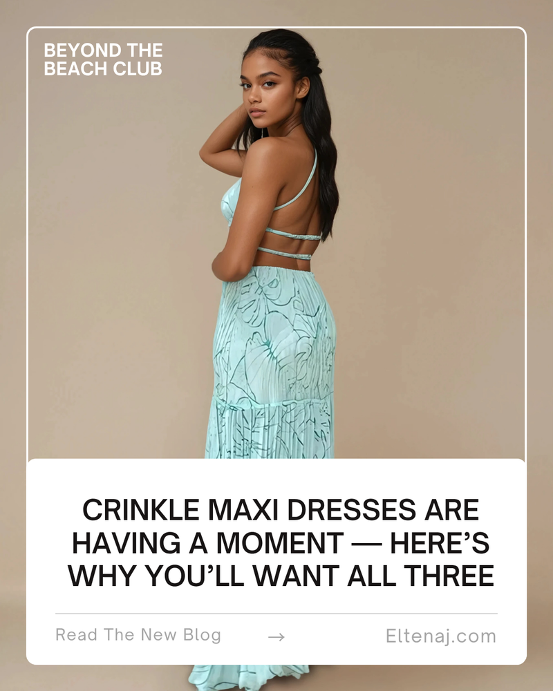 Crinkle Maxi Dresses Are Having a Moment — Here’s Why You’ll Want All Three