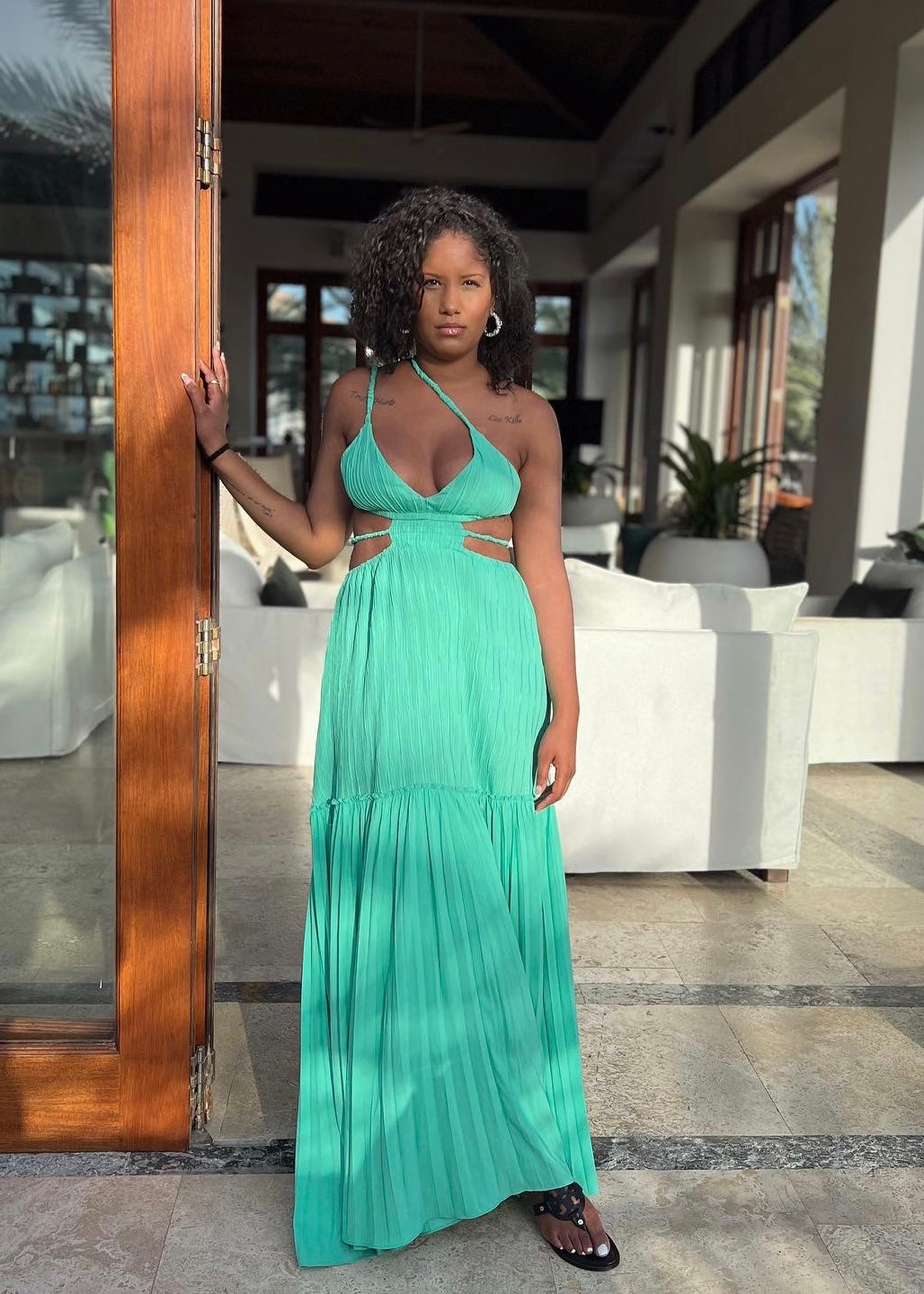 Seafoam Green Crinkle Maxi Dress | Resort Vacation Dress | ELTENAJ Small Seafoam Green Crinkle Maxi Dress | Resort Vacation Dress | ELTENAJ Small