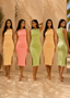 Basic Essential Tank Midi Dress
