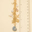Gold Mixed Sea Life And Pearl Charms Chain Necklace